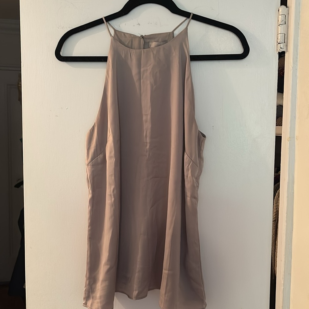 H&M Blue Sleeveless Blouse